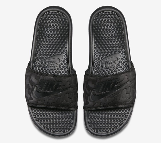 テクスチャード加工されたナイキ ベナッシ JUST DO IT プリントが発売！ (NIKE BENASSI JDI PRINT) [728564-090]