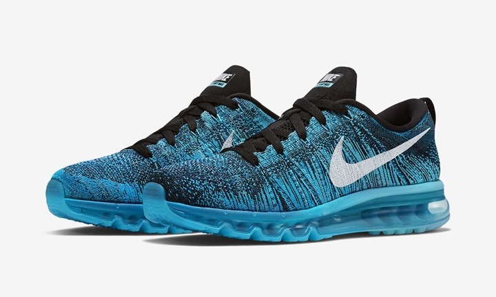 爽やかなブルーのナイキ フライニット エア マックス (NIKE FLYKNIT AIR MAX)が発売！ [620469-003]