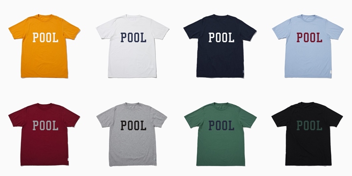 the POOL aoyamaで全64通りのカラーオーダーTEE「MY OWN POOL TEE」の受注がスタート！