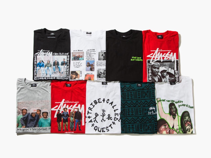 ステューシー × ア・トライブ・コールド・クエストのコラボアイテムが7/18から発売！ (STUSSY A TRIBE CALLED QUEST)