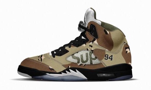 【リーク】シュプリーム (SUPREME) × ナイキ ジョーダン 5 (NIKE JORDAN V)？