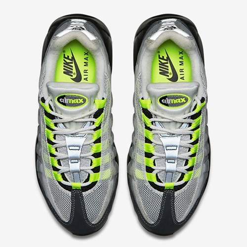 【今週末7/25発売】20年ぶりに復刻！ナイキ エア マックス 95 ネオン イエローグラデーション (NIKE AIR MAX 95 OG NEON YELLOW GRADATION) [554970-071]