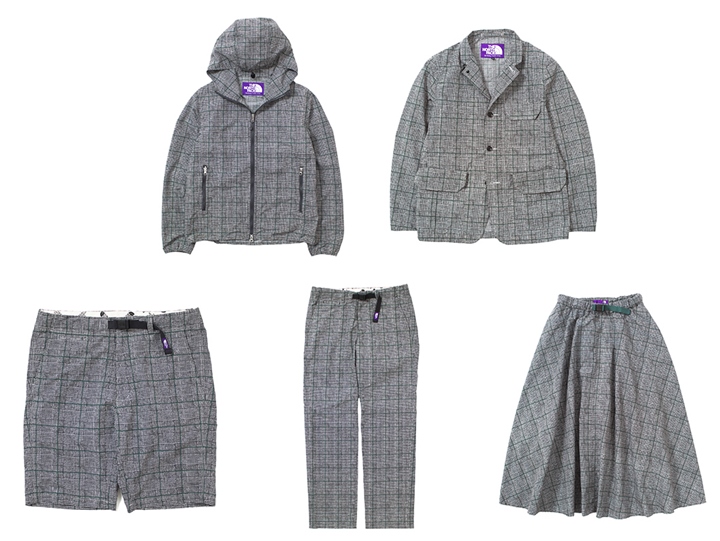 ノース フェイス パープル レーベルから新作「グレンチェックプリント (Glen Check Print)」のアイテムが発売！ (THE NORTH FACE PURPLE LABEL)