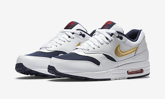 【海外展開中】ナイキ エア マックス 1 エッセンシャル オリンピック (NIKE AIR MAX 1 ESSENTIAL "OLYMPIC") [537383-127]