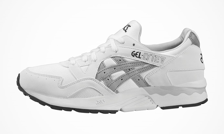 8/1発売！アシックス ゲルライト 5 「ホワイト/グレー」が登場！ (ASICS GEL-LYTE V) [H5U4Y-0113]