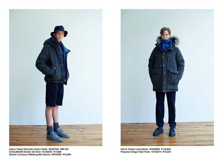 ザ・ノースフェイス パープル レーベル 2015年 秋冬ルックブックが発表！ (THE NORTH FACE PURPLE LABEL 2015 FALL/WINTER LOOK BOOK)