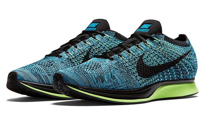 8/14発売！ナイキ フライニット レーサー ブルー ゲッコー (NIKE FLYKNIT RACER “BLUE GECKO”) [526628-401]