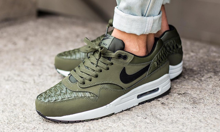 ナイキ エア マックス 1 ウーブン カーボングリーン (NIKE AIR MAX 1 WOVEN “CARBON GREEN”) [725232-300]