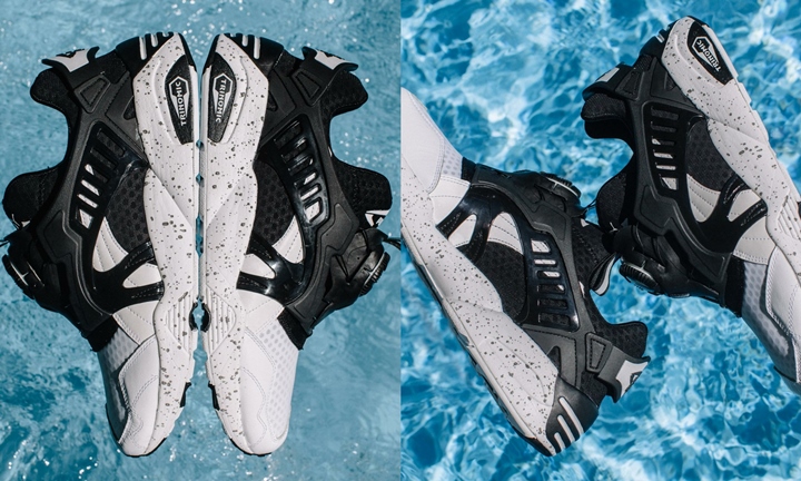 オンライン先行予約！プーマ × モンキータイム トライノミック ディスク ブレイズ オルカ (PUMA TRINOMIC DISC BLAZE for monkey time “Orcinusorca”)