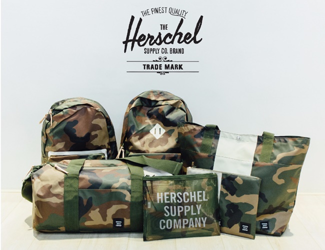 ハーシェル サプリーからカモフラ柄の「WOODLAND CAMO」が一挙6アイテム発売！ (Herschel Supply Co)