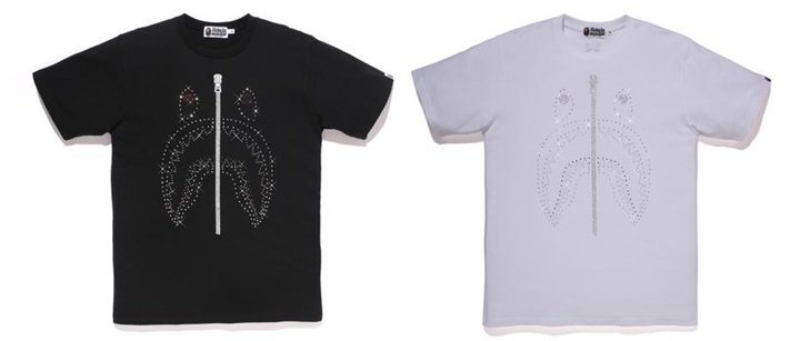 8/22からエイプ スワロフスキー シャーク TEEが発売！ (A BATHING APE SWAROVSKI SHARK TEE)