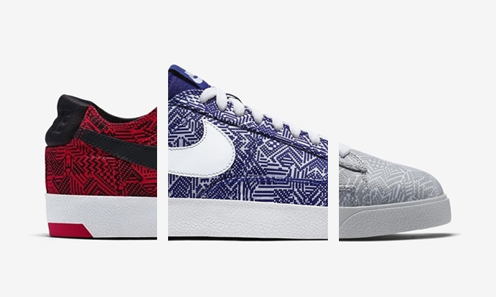 海外展開！ナイキ ブレイザー ラックス コンフォート ロー ジャカード (NIKE BLAZER LUX COMFORT LOW JACQUARD) [749329-001] [749329-101] [749329-100]