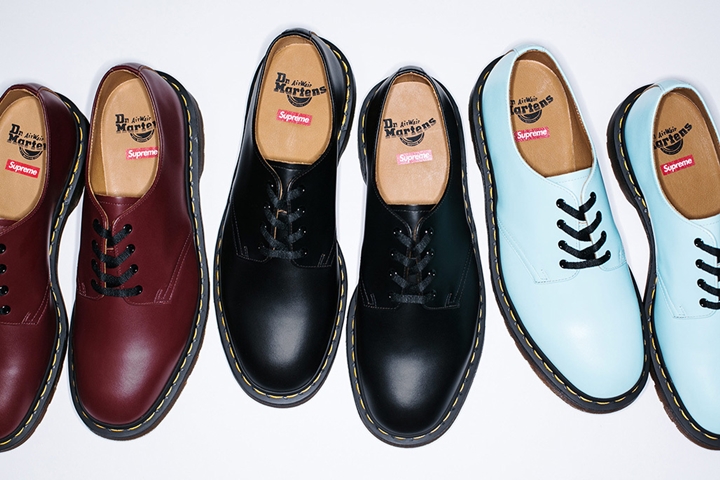 シュプリーム (SUPREME) × ドクターマーチン (Dr. Martens)とのコラボブーツが明日9/5から発売！