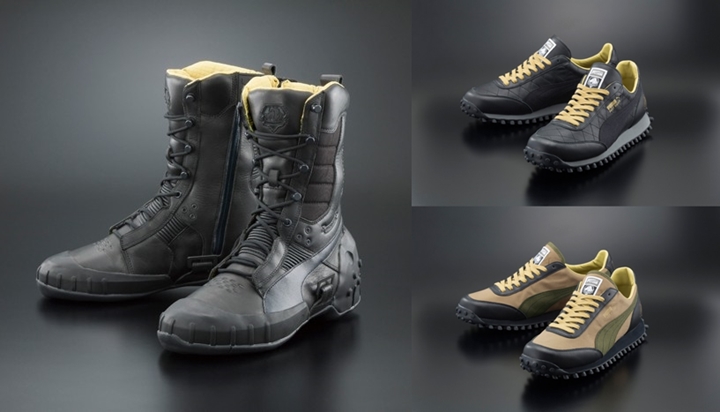 9/2発売！プーマとメタルギアソリッドがコラボ！「PUMA for METAL GEAR SOLID V SNEAKING BOOT X MGSV & FASTRIDER X MGSV LEATHER」