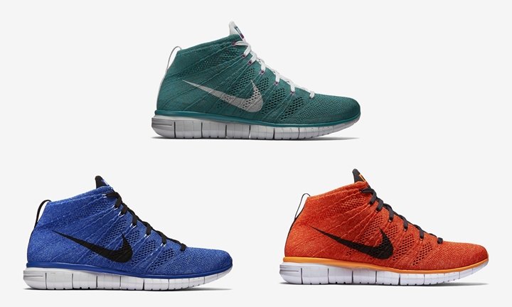 海外展開！ナイキ フリー フライニット チュッカ (NIKE FREE FLYKNIT CHUKKA) [639700-302,403,801]