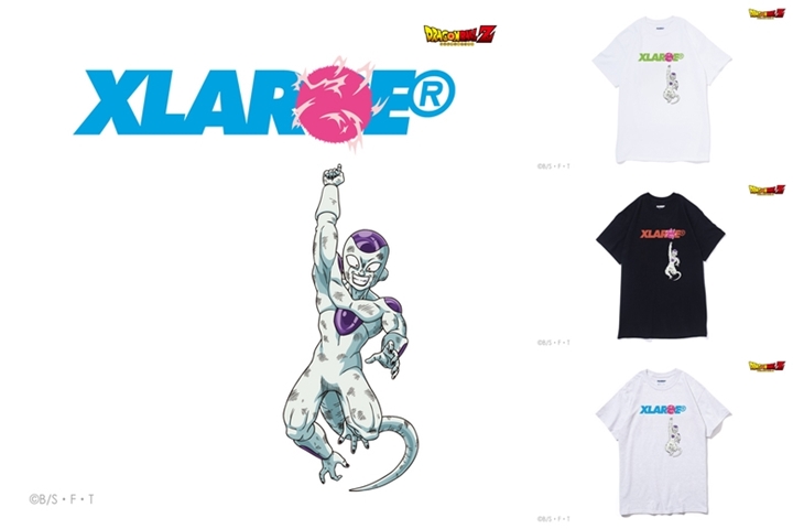 9/5から！大猿とフリーザがアタッチメントされたX-large × ドラゴンボールとのコラボTEEが発売！(エクストララージ DRAGON BALL Z)