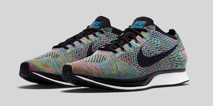 9/11発売！ナイキ フライニット レーサー レインボー (NIKE FLYKNIT RACER “RAINBOW”) [526628-304]