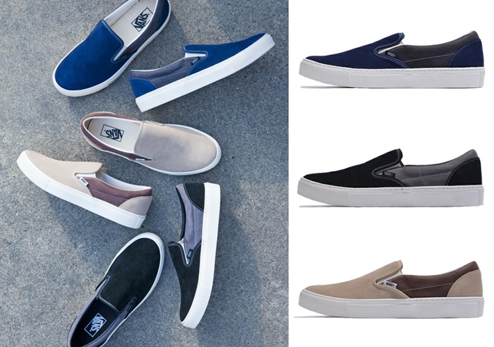 BILLY’S ZOZOTOWN限定モデル！VANS SLIP-ON LUXURYが9月下旬に3カラー発売！(バンズ スリッポン)