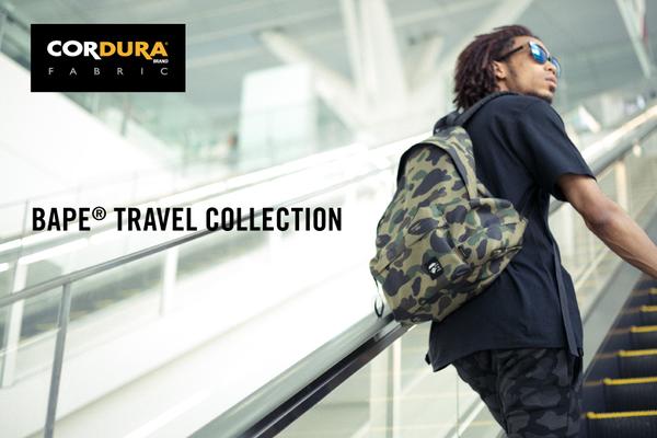 9/12からエイプのトラベル コレクション、デイパックとトラベルポーチが発売！ (A BATHING APE TRAVEL COLLECTION)