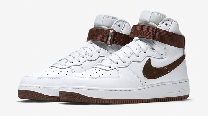 チョコレートカラーのナイキ エア フォース 1 ハイ レトロがリリース！ (NIKE AIR FORCE 1 HIGH RETRO QS) [743546-102]