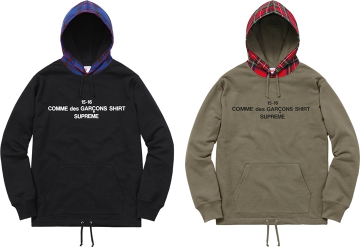 【速報】SUPREME x COMME des GARCONS SHIRT 15-16 FALL/WINTERが9/26から発売！(シュプリーム コム デ ギャルソン・シャツ)