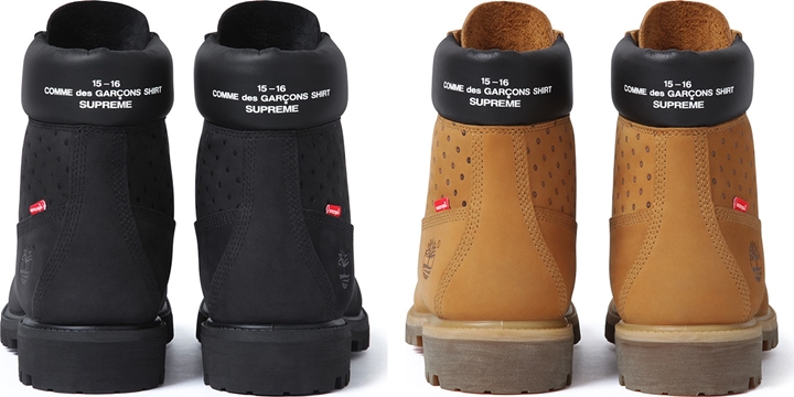 【ヤバコラボ】SUPREME x COMME des GARCONS SHIRT × Timberlandが発売！(シュプリーム コム デ ギャルソン・シャツ ティンバーランド)