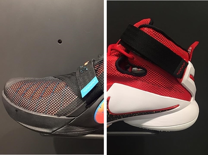 海外展開！ナイキ レブロン ソルジャー 9 (NIKE LEBRON SOLDIER IX BLACK/UNIVERSITY RED) [749417-084] [749417-606]