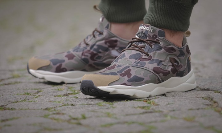 カモフラパターンのリーボック フューリーライトが海外展開スタート！ (REEBOK FURYLITE CAMO) [V67089]