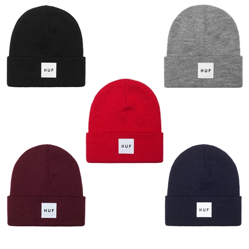 HUF(ハフ) 2015年 秋モデルから定番アイテム！「BOX LOGO BEANIE」が発売！(ボックス ロゴ ビーニー)