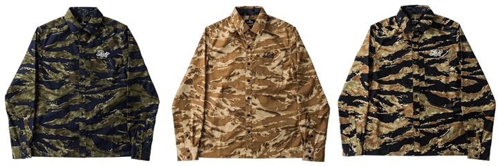 サブサエティからカモフラ柄のシャツが発売！ (Subciety CAMOUFLAGE SHIRT)