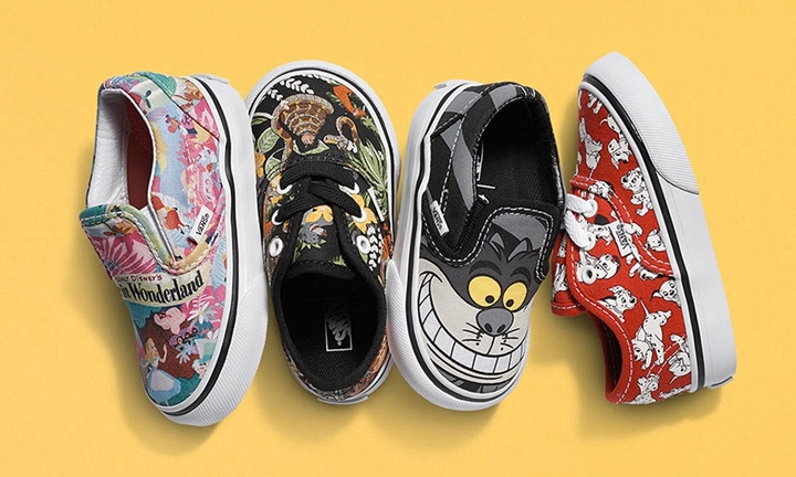 ディズニーのアリスが 101匹わんちゃんが Vansのスニーカーになって10月発売 バンズ Disney Collection 15 Fall Fullress スニーカー発売日 抽選情報 ニュースを掲載 ナイキ ジョーダン ダンク シュプリーム Supreme 等のファッション情報を配信