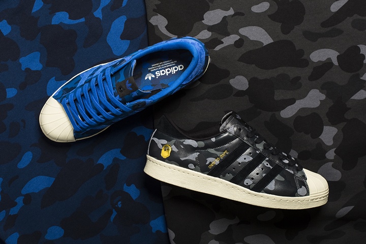 10/3発売！adidas Originals × A BATHING APE × UNDEFEATEDのトリプルコラボ！CONSORTIUM SUPERSTAR 80V (アディダス オリジナルス エイプ アンディフィーテッド スーパースター)