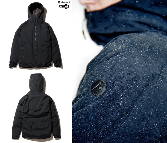 10/10発売！Marmot × ATMOSLAB 「NEVER WINTER DOWN JACKET」(マーモット アトモスラボ)