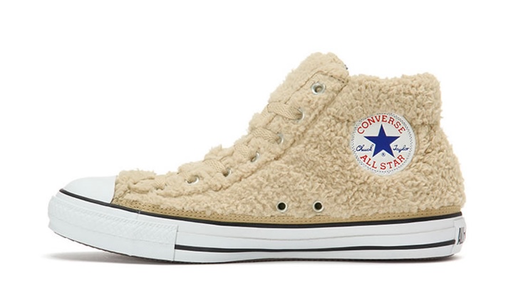 モコモコフワフワのコンバース オールスター ストリート フリース ミッドが10月発売！(CONVERSE ALL STAR STREET FLEECE MID)