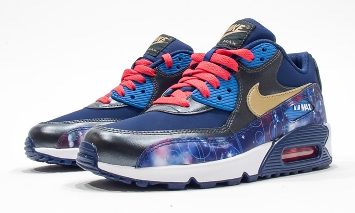 海外展開！ナイキ ウィメンズ エア マックス プレミアム プリント (NIKE WMNS AIR MAX 90 GS PREMIUM