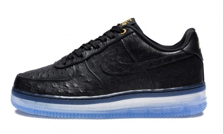 [新品]28cm NIKE AIR FORCE 1 オーストリッチ 黒 ブラック