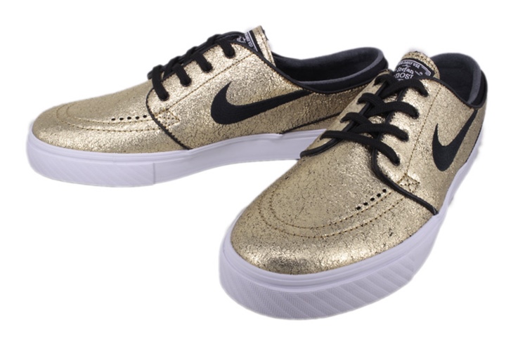 2015年 ホリデーモデル ナイキ SB ズーム ステファン ジャノスキー メタリックゴールド (NIKE SB ZOOM STEFAN JANOSKI L METALLIC GOLD) [616490-702]