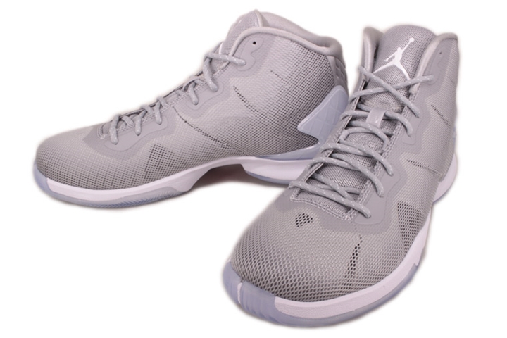 2015年 ホリデーモデル！ナイキ ジョーダン スーパーフライ 4 ウルフグレー (NIKE JORDAN SUPER FLY 4 2015 HOLIDAY) [768929-003]