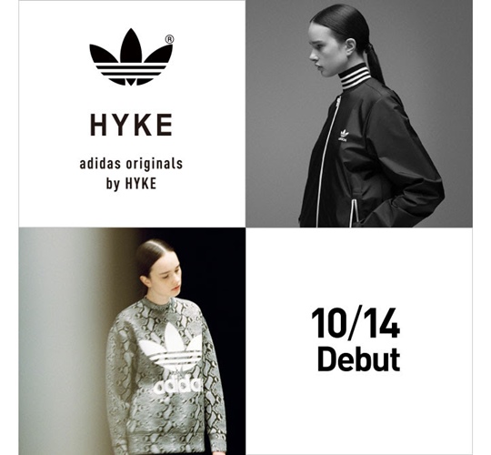 【10/14 0時～】adidas Originals by HYKE 2nd アイテムがアディダスオンラインで発売！(ハイク)