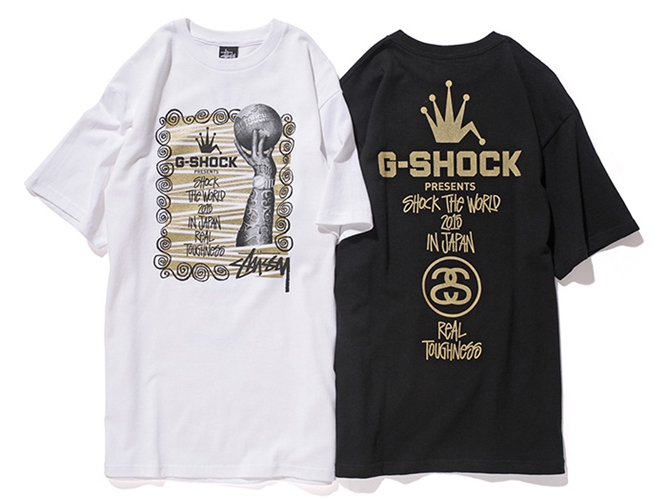 Stüssy × G-Shock Real Toughness Tee 2015が10/17からリリース！(ステューシー Gショック)