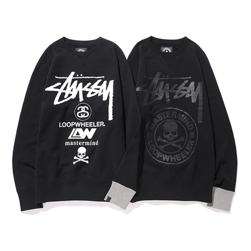 STUSSY × mastermind JAPAN × LOOPWHEELER