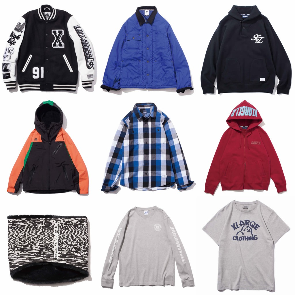 X-largeから10/16発売のニューアイテム 2015 FALL COLLECTION！(エクストララージ 2015年 秋コレクション)