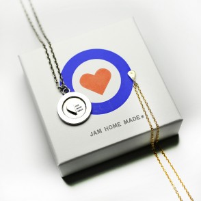 2015年 クリスマスプレゼントにピッタリ！重ねることでハートのターゲットマークが現れる、JAM HOME MADE「LOVE MODS PAIR NECKLACE」が10/24から発売！(ジャムホームメイド)