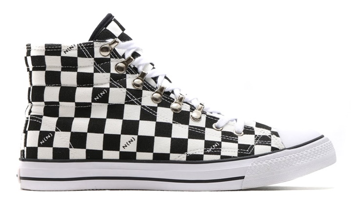 ナンバーナイン Canvas Sneake Hi Checker Flagが発売！ (NUMBER (N)INE)