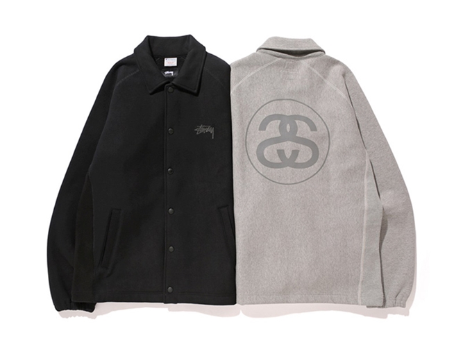 STUSSY × CHAMPIONコラボ最新作！「防風仕様 スウェットコーチジャケット」が発売！(ステューシー チャンピオン)│