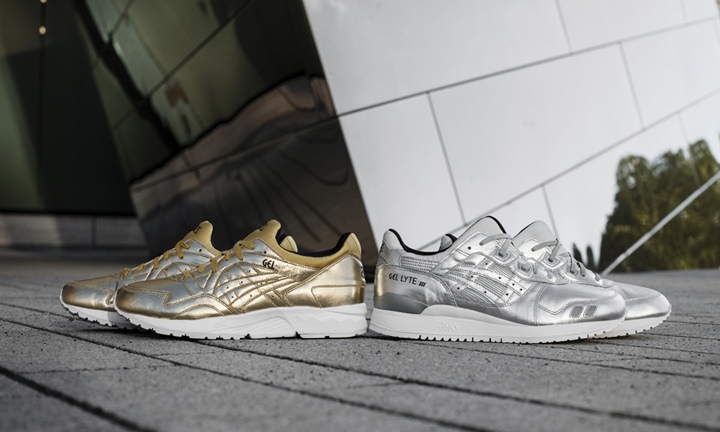 海外11/1発売予定！ASICS GEL-LYTE III & V METALLIC “CHAMPAGNE” HOLIDAY PACK (アシックス ゲルライト 3 & 5 メタリック "シャンパーニュ" ホリデーパック) [HL504.9393] [HL501.9494]