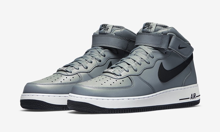 海外展開！ナイキ エア フォース 1 ミッド 07 クールグレー (NIKE AIR FORCE 1 MID 07 “Cool Grey”) [315123-026]