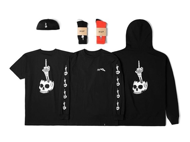 HUF × TODD FRANCIS "Fuckhead" Halloween Collaborationが近日発売！ (ハフ トッド・フランシス ハロウィン)