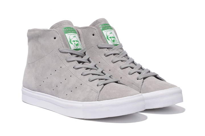 アディダス オリジナルス スタンスミス バルカ ミッド グレーが10/30から発売！ (adidas Originals STAN SMITH VULC MID) [B25568]