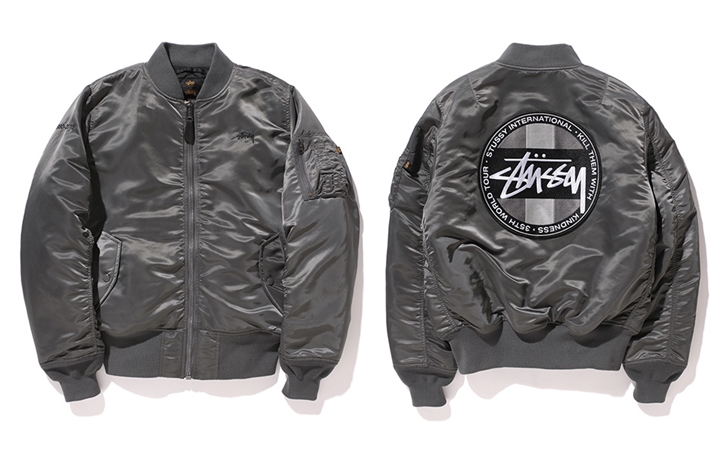 STUSSY × ALPHA INDUSTRIESのコラボアイテム「MA-1」「N-3B」が発売！ (ステュシー アルファ インダストリーズ)